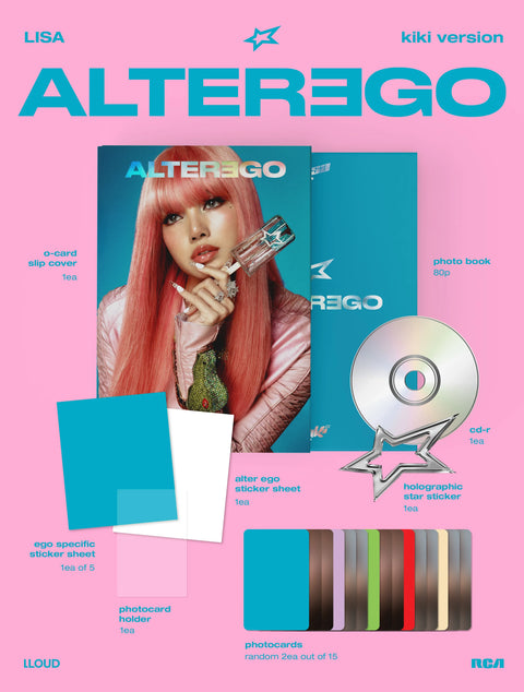 LISA - Alterego (Photobook Ver.) - Pig Rabbit Shop Kpop store Spain