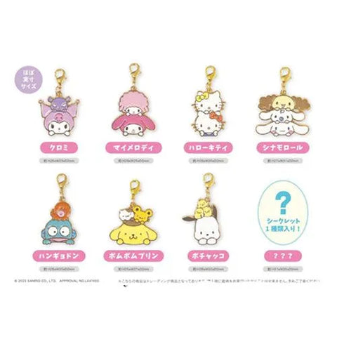 Llavero de metal Sanrio Japan 8 modelos diferentes (1 unidad) - Pig Rabbit Shop Kpop store Spain