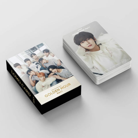 LOMOCARDS ATEEZ GOLDEN HOUR DIARY VER. 2 - Pig Rabbit Shop Kpop store Spain