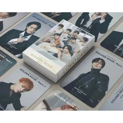 LOMOCARDS ATEEZ GOLDEN HOUR DIARY VER. - Pig Rabbit Shop Kpop store Spain