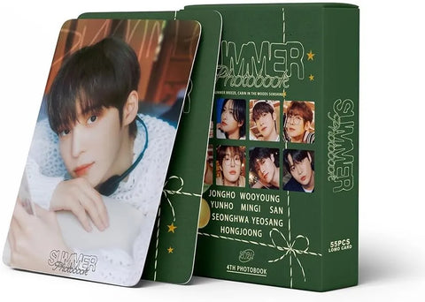 LOMOCARDS ATEEZ SUMMER PHOTOBOOK ver. 2 - Pig Rabbit Shop Kpop store Spain