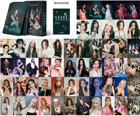 LOMOCARDS G-IDLE THE 6TH MINI ALBUM I FEEL - Pig Rabbit Shop Kpop store Spain