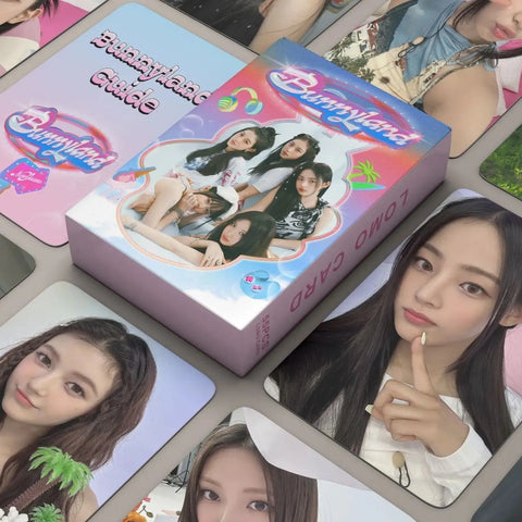 LOMOCARDS NEW JEANS BUNNYLAND - Pig Rabbit Shop Kpop store Spain