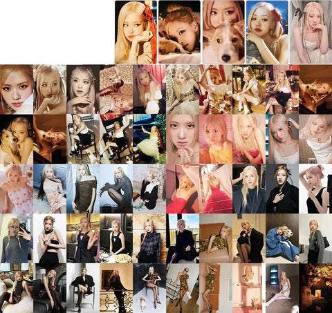 LOMOCARDS ROSE SEASONGS GREETINGS 2024 - Pig Rabbit Shop Kpop store Spain