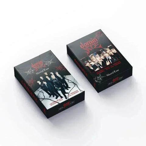 LOMOCARDS STRAY KIDS "DOMIN ATE WORLD TOUR" - Pig Rabbit Shop Kpop store Spain