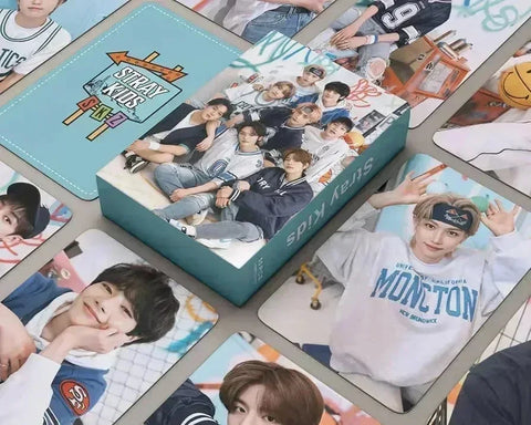 LOMOCARDS STRAY KIDS LITTLE FOREST (HOLOGRAFICO) - Pig Rabbit Shop Kpop store Spain