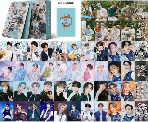 LOMOCARDS STRAY KIDS LITTLE FOREST (HOLOGRAFICO) - Pig Rabbit Shop Kpop store Spain