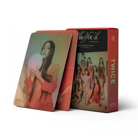 LOMOCARDS TWICE 13TH MINI ALBUM WITH YOU TH VER.2 - Pig Rabbit Shop Kpop store Spain