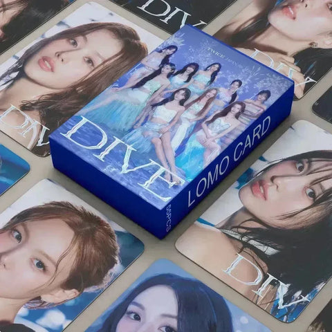 LOMOCARDS TWICE JAPAN 5TH MINI ALBUM DIVE - Pig Rabbit Shop Kpop store Spain
