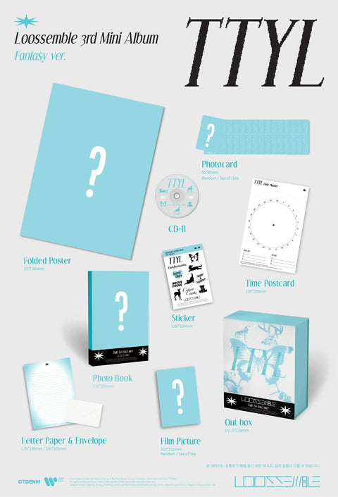 Loossemble 3rd Mini Album - TTYL - Pig Rabbit Shop Kpop store Spain