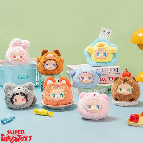 LOVELY EMMA RUA RUA ZOO Vinyl Face Plush Keychain blind box - Pig Rabbit Shop Kpop store Spain