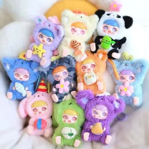 MANCHAO Playful Kid Animals Wagging Their Tails Plush Series Blind Box - Pig Rabbit Shop Kpop store Spain