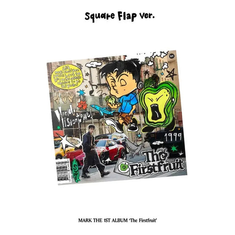 MARK (nct) 1st Album - The Firsfruit (Square Flap Version) - Pig Rabbit Shop Kpop store Spain