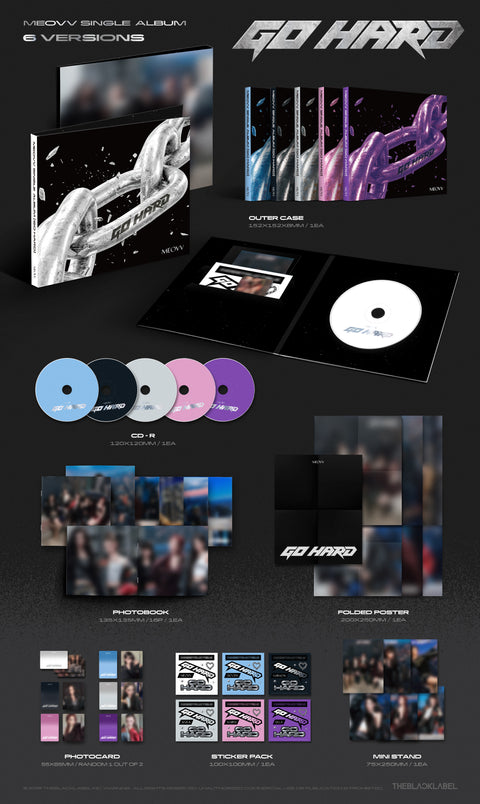 [PREORDER] MEOVV - Single Album [GO HARD]
