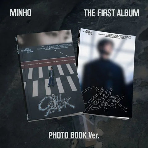 MINHO 1st Album - CALL BACK (Photo Book Ver.) - Pig Rabbit Shop Kpop store Spain