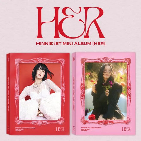MINNIE ((G)I-DLE) 1st Mini Album - HER - Pig Rabbit Shop Kpop store Spain