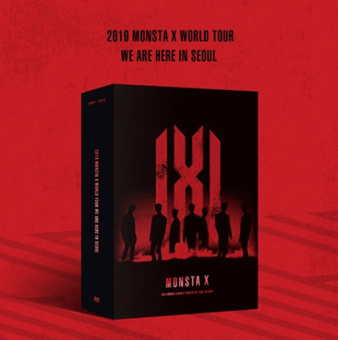 MONSTA X - 2019 MONSTA X WORLD TOUR 'WE ARE HERE' IN SEOUL DVD - Pig Rabbit Shop Kpop store Spain