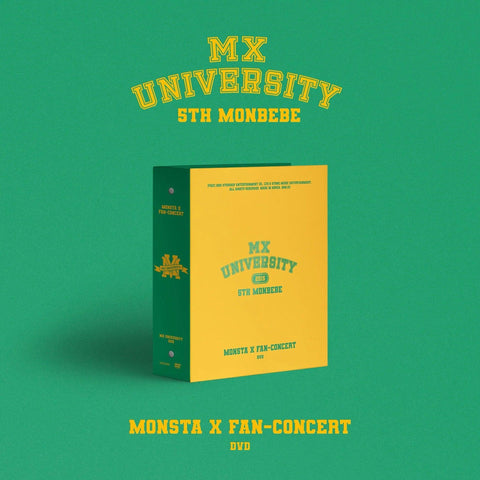 MONSTA X - 2021 FAN-CONCERT [MX UNIVERSITY] DVD - Pig Rabbit Shop Kpop store Spain