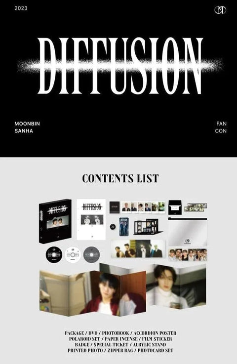 MOONBIN & SANHA (ASTRO) FAN CON : [DIFFUSION] (DVD ver.) - Pig Rabbit Shop Kpop store Spain
