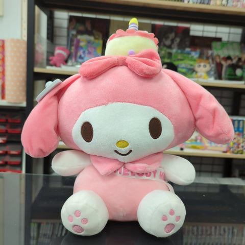 My melody birthday Peluche 25cm - Pig Rabbit Shop Kpop store Spain