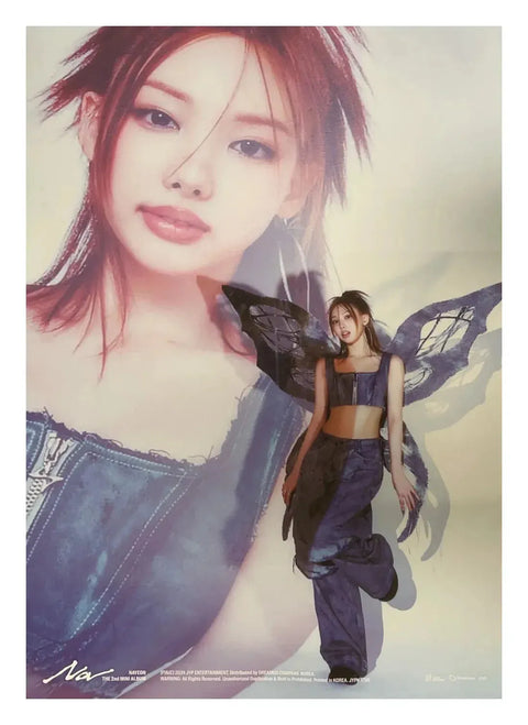 NAYEON 2ND ALBUM - NA POSTER - Pig Rabbit Shop Kpop store Spain