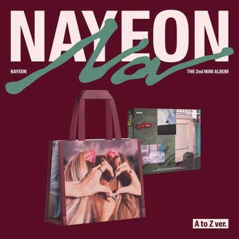 NAYEON The 2nd Mini Album - NA (Limited Edition A to Z ver.) - Pig Rabbit Shop Kpop store Spain