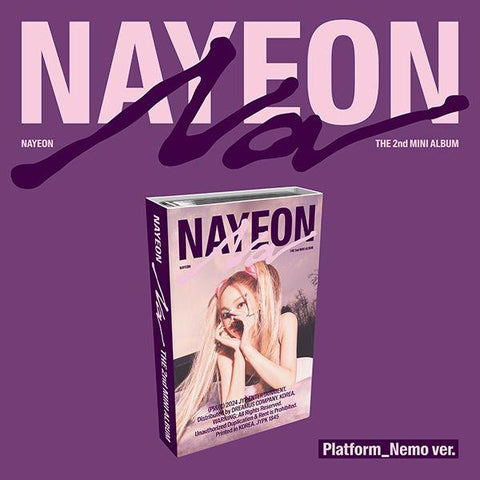 NAYEON The 2nd Mini Album - NA (Platform_Nemo ver.) - Pig Rabbit Shop Kpop store Spain