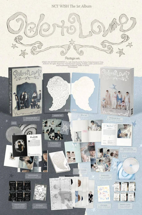 [RESERVA]NCT WISH 1ST STUDIO ALBUM - ODE TO LOVE (PACKAGE VER)
