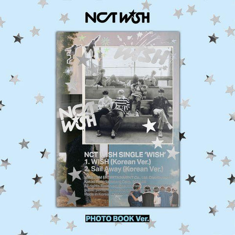 NCT WISH Single Album - WISH (Photobook Ver.) - Pig Rabbit Shop Kpop store Spain