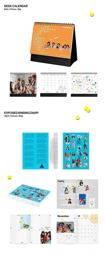 NEWJEANS - 2024 SEASON'S GREETINGS - Pig Rabbit Shop Kpop store Spain