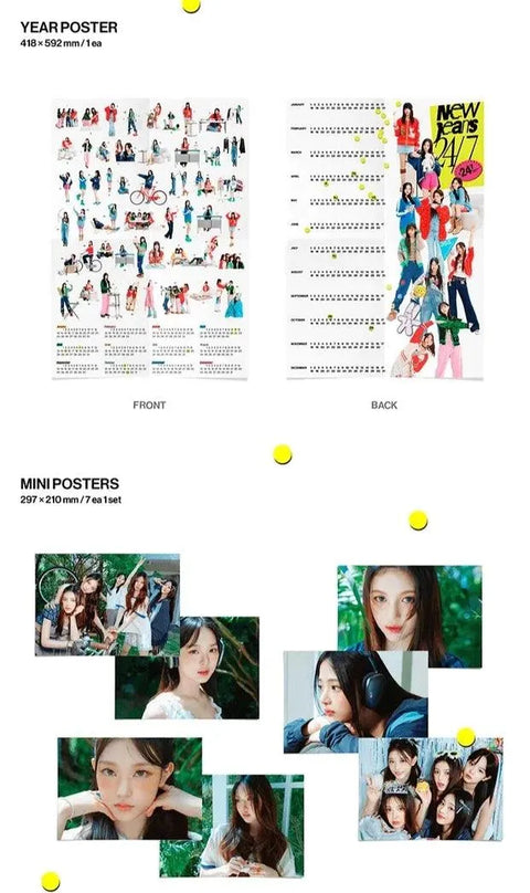 NEWJEANS - 2024 SEASON'S GREETINGS - Pig Rabbit Shop Kpop store Spain