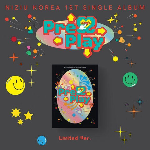 NiziU 1st Single Album - Press Play (Limited Edition) - Pig Rabbit Shop Kpop store Spain