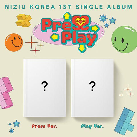 NiziU 1st Single Album - Press Play - Pig Rabbit Shop Kpop store Spain