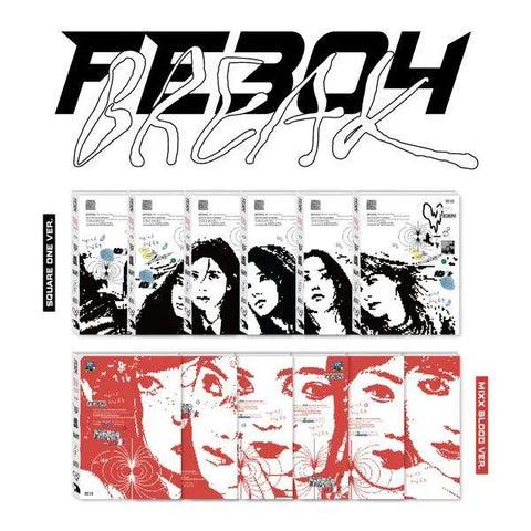 NMIXX 2nd EP Album - Fe3O4: BREAK (Random Member.) - Pig Rabbit Shop Kpop store Spain