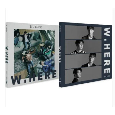 NU'EST W EP Album - W, HERE - Pig Rabbit Shop Kpop store Spain