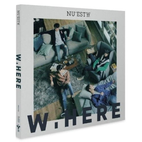 NU'EST W EP Album - W, HERE - Pig Rabbit Shop Kpop store Spain