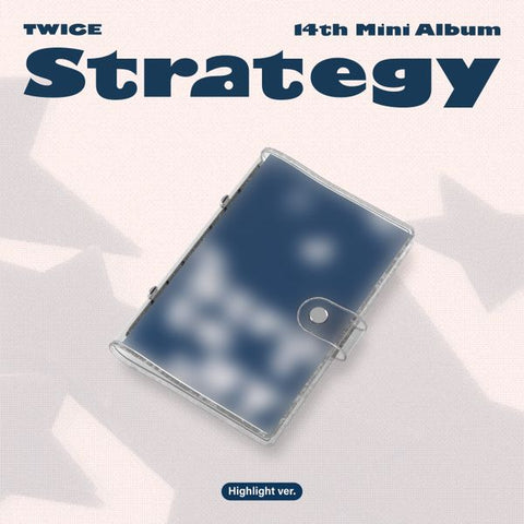 TWICE 14TH MINI ALBUM - STRATEGY  (HIGHLIGHT VER.)