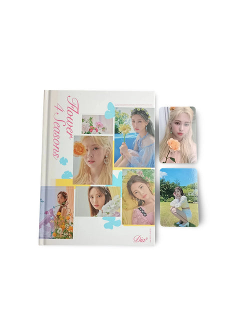[OCASIÓN] DIA - The 6th Mini Album (Flower 4 Seasons) - Pig Rabbit Shop Kpop store Spain
