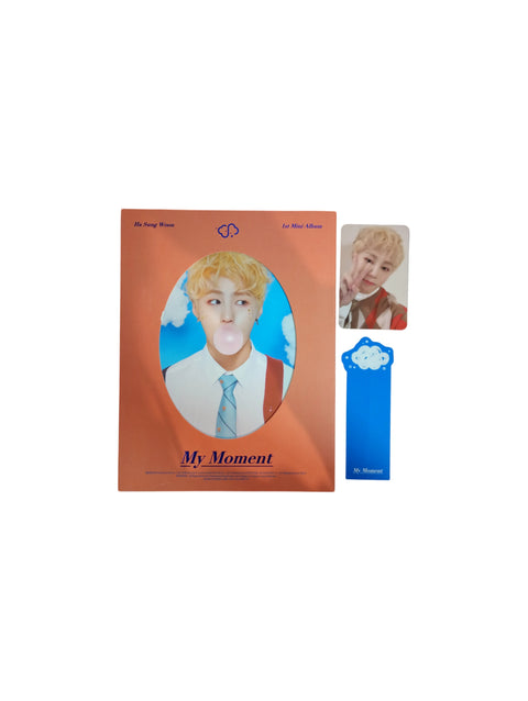 (OCASIÓN) HA SUNG WOON The 1st Mini Album My Moment - Pig Rabbit Shop Kpop store Spain