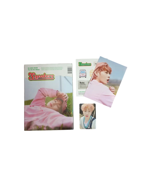 (OCASIÓN) HA SUNG WOON The 5th Mini Album Sneakers - Pig Rabbit Shop Kpop store Spain