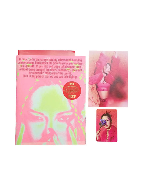 (OCASIÓN) HYO - The 1st Mini Album Deep - Pig Rabbit Shop Kpop store Spain
