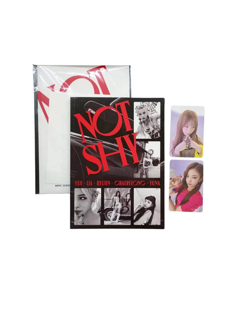 (OCASIÓN) ITZY The 3rd Mini Album NOT SHY - Pig Rabbit Shop Kpop store Spain