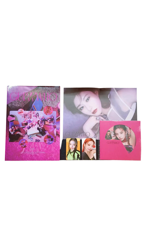 (OCASIÓN) ITZY The 4th Mini Album GUEES WHO - Pig Rabbit Shop Kpop store Spain