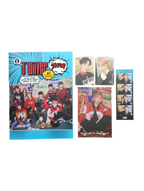 (OCASIÓN)JWIIVER - 1ST MINI ALBUM JTRAP - Pig Rabbit Shop Kpop store Spain