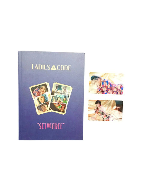 (OCASIÓN) LADIES CODE - Mini Album Set Me Free - Pig Rabbit Shop Kpop store Spain