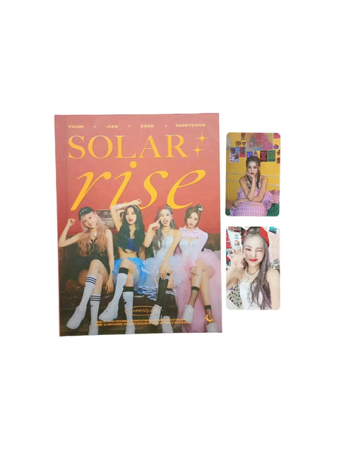 (OCASIÓN) LUNAR SOLAR - The 2nd Mini Album Solar Rise - Pig Rabbit Shop Kpop store Spain