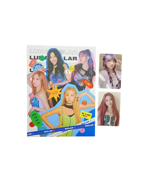 (OCASIÓN) LUNARSOLAR - The 1st Single Album Solar: Flare - Pig Rabbit Shop Kpop store Spain
