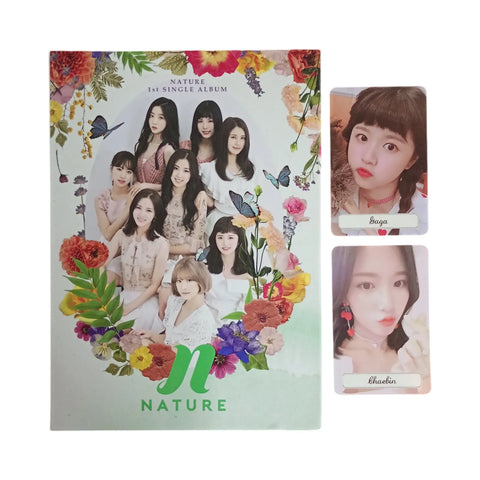 [OCASIÓN] NATURE The 1st Single Album - Pig Rabbit Shop Kpop store Spain