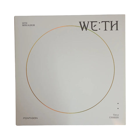 [OCASIÓN] PENTAGON - WE:TH The 10th Mini Album - Pig Rabbit Shop Kpop store Spain