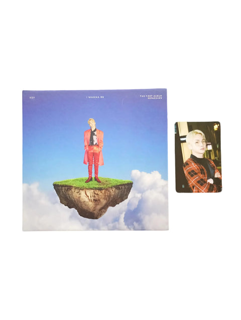 (OCASIÓN) SHINEE KEY - The First Album Repackage I WANNA BE - Pig Rabbit Shop Kpop store Spain